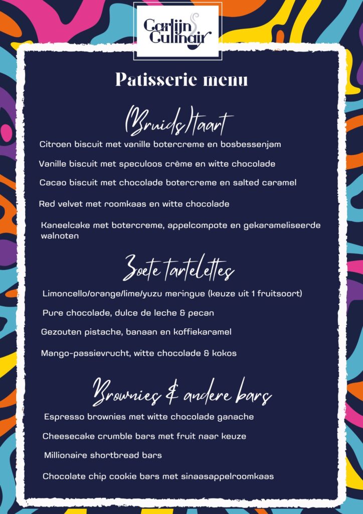 Klik hier om het menu op te slaan